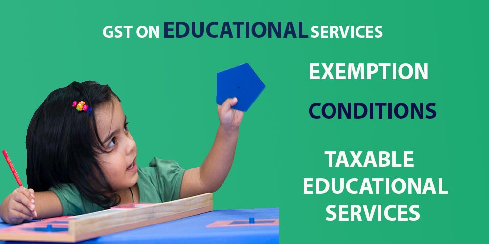 GST on educational services